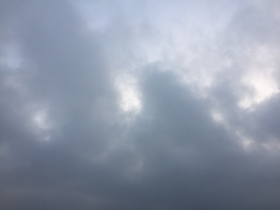 Skyet vær. Foto. 